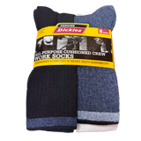 Genuine Dickies - All-Purpose Cushioned Crew Work Socks