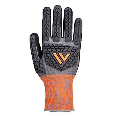 CT46 - CT Impact D18 Nitrile Sandy Glove  Grey/Black