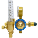 ARGON REGULATOR WITH DUAL FLOWMETER CGA-580
