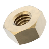 M10 x 16mm Hexagon Nuts (DIN 934) - Brass