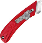 Pacific Handy Cutter S4L Safety Cutter, Retractable Utility Knife with an Ergonomical Design, Bladeless Tape Splitter