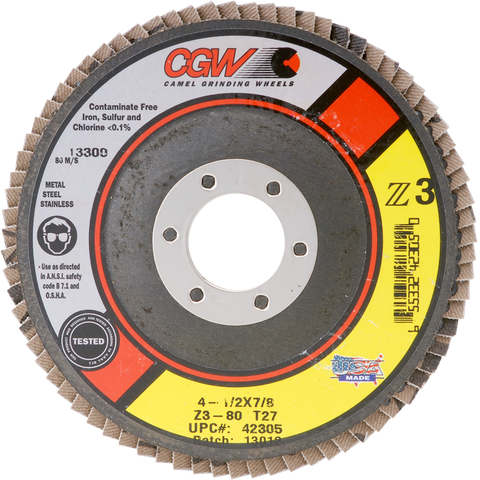 4-1/2 X 5/8-11 T27 Z3 REG 40G