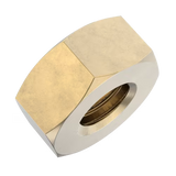 M10 x 16mm Hexagon Nuts (DIN 934) - Brass