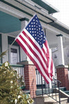 Valley Forge 3 Ft. x 5 Ft. Polycotton American Flag & 6 Ft. Pole Kit