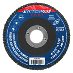 4-1/2 X 7/8 40 Grit - Flap Disc High Density (Jumbo) Fiberglass Type 29 (EACH)