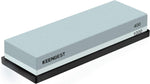 KEENBEST Actual Grit Premium Material Sharpening Stone 2 Side 400 1000 Whetstone Set Kitchen Knife Sharpener Stone