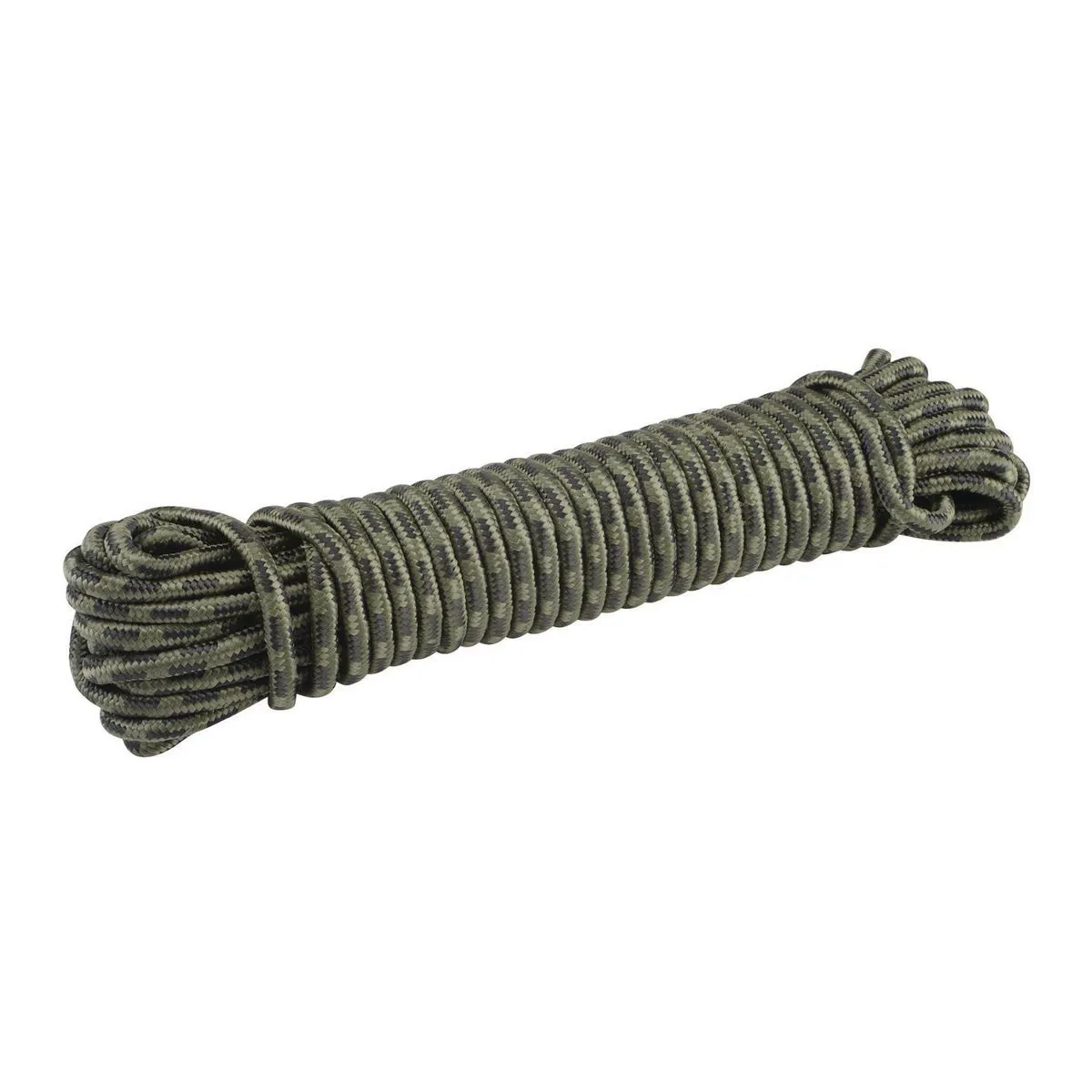 Haul Line Rope HAUL-MASTER Camo Diamond Braid Rope, 3/8 in. x 75 ft. with 225 lb. Cap ...