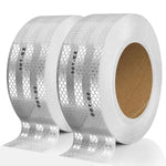 Sevensparta - DOT-C2 Reflective Safety Tape 2 Inch x 100 Feet (Silver)