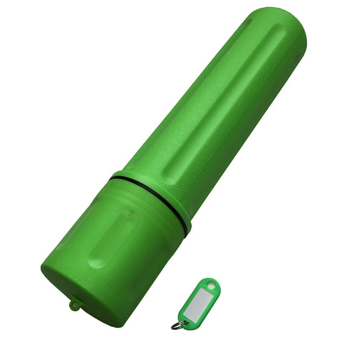 ROD STORAGE TUBE, 3IN X 14IN, GREEN