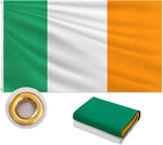 Irish Flag 3x5 FT Outdoor, Heavy Duty 210D Oxford Fabric Ireland Flag