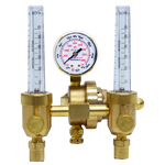 ARGON REGULATOR WITH DUAL FLOWMETER CGA-580