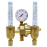 ARGON REGULATOR WITH DUAL FLOWMETER CGA-580