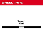 Milwaukee 6 in. x .045 in. x 7/8 in. Cut-Off Wheel (Type 1)