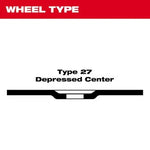 Milwaukee 9 x 1/4 x 5/8 - 11 Grinding Disc