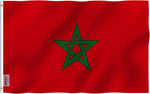 Anley - Fly Breeze Morocco Flag - 3' x 5'