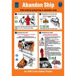 POSTER - ABANDON SHIP