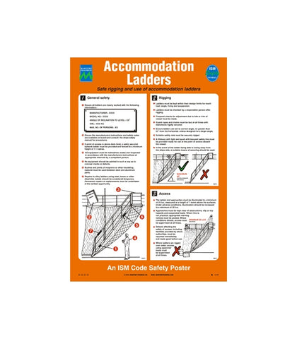 POSTER - ACCOMMODATION LADDERS