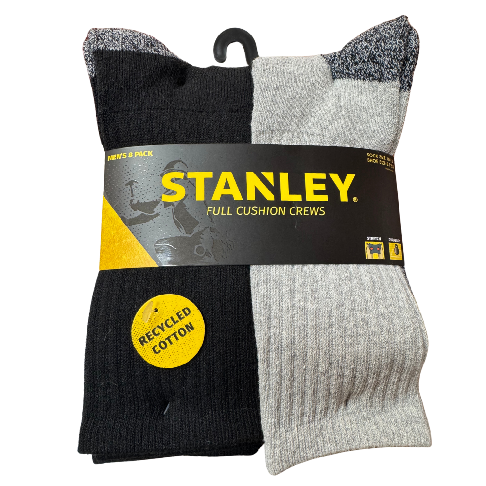 Stanley - Men's Cushion Crew Socks – RussmillSafety.com