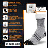 NevEND - Thermal Merino Wool Crew Socks