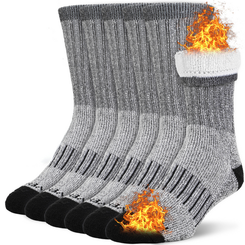 NevEND - Thermal Merino Wool Crew Socks