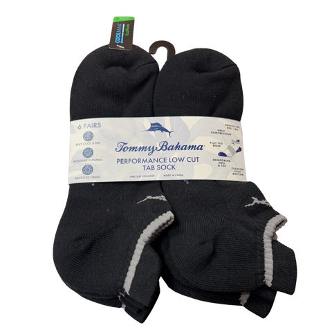 Tommy Bahama - Performance Low Cut Tab Sock