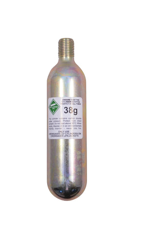 CREWSAVER REPLACEMENT CO2 CYLINDERS - 38gm