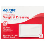 Extra Large Surgical Dressing, 12 Count (5 in x 9 in)