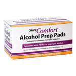 SureComfort Alcohol Prep Pads Sterile (26-1260)-100 per box