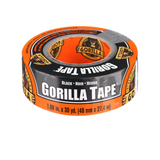 Gorilla Tape 1.88 in. x 30 yd. Tough Duct Tape, Black
