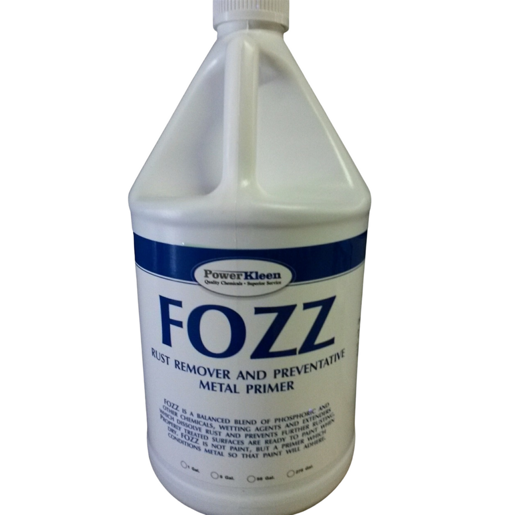 Foxzz PowerKleen - Fozz Rust Remover and Preventative Metal Primer ...