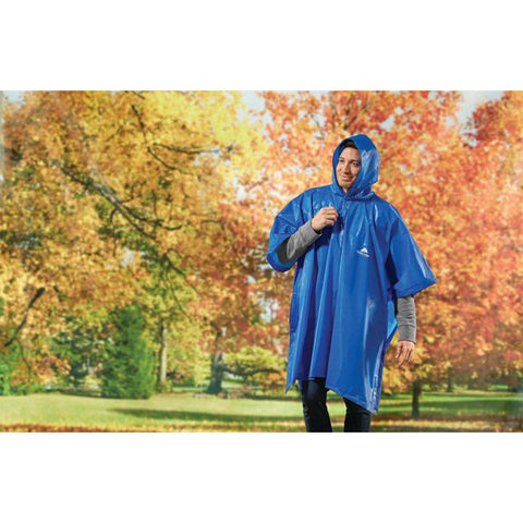 OZARK TRAIL - Adult Rainwear Poncho, Blue