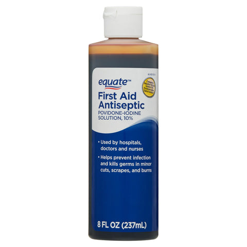 Equate - First Aid Iodine Antiseptic Liquid, 8 fl oz