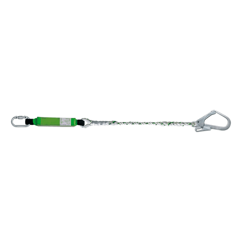 ENERGY ABSORBING ROPE LANYARD WITH MAXITUBE