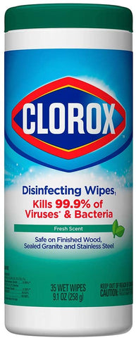 Clorox Disinfecting Wipes, 35 CT - Fresh Scent