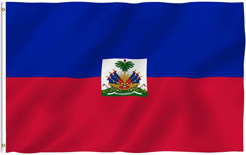 Anley - Haiti Polyester Flag - 3' x 5'