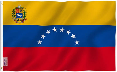 Anley - Venezuela Polyester Flag - 3' x 5'