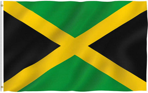 Anley Fly Breeze Series - Jamaica Polyester Flag - 3' x 5'