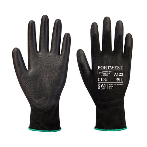 PW A123 - PU Palm Glove Latex Free