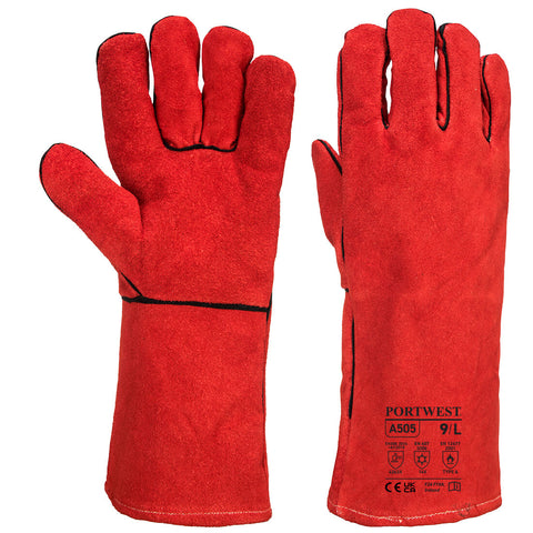 Pyramex GL614 Red A1 Cut Nitrile Dipped Gloves - Single Pair