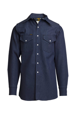 LAPCO - 10oz. Heavy-Duty Welding Shirts | Non-FR | Denim 100% Cotton