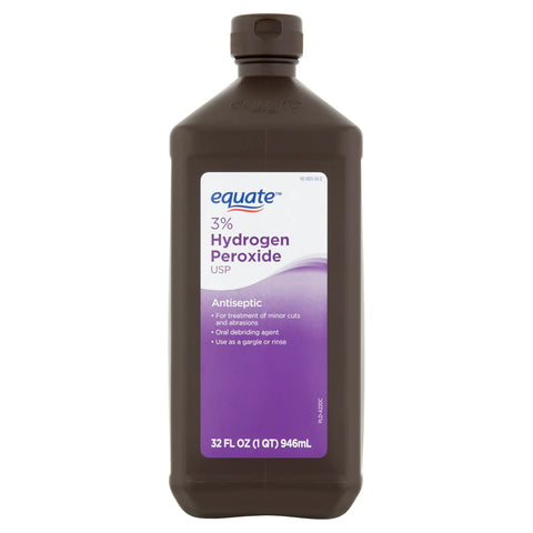 Equate 3% Hydrogen Peroxide USP Antiseptic, 32 fl oz