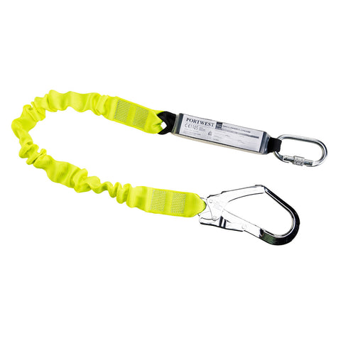 PW-FP53 - Single Elasticated Lanyard With Shock Absorber