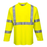 Portwest FR96 - FR Hi-Vis Long Sleeve T-Shirt
