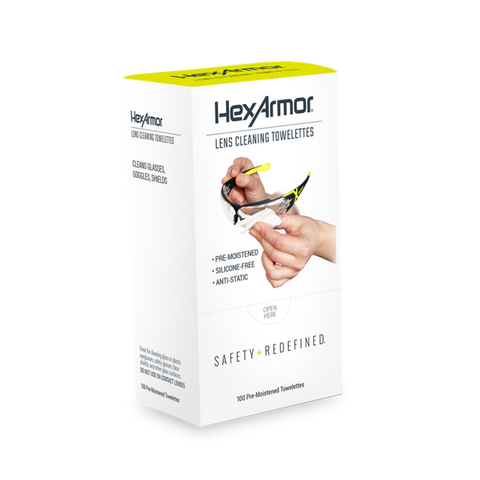 HexArmor® Lens Cleaning Wipes