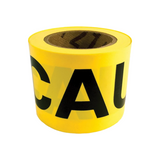 Hy-Ko Yellow Caution Safety Tape, 3" x 200' Roll