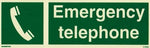 Marine Safety Sign: Emergency Telephone