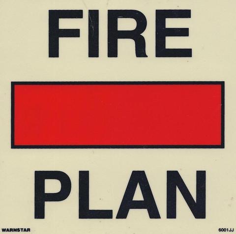 Marine Fire Sign, IMO Fire Control Symbol: Fire Control Plan