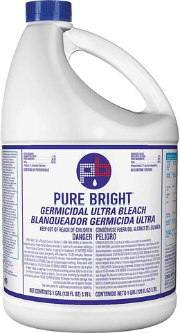 PureBright Germicidal Bleach - Case of 3 (128oz)