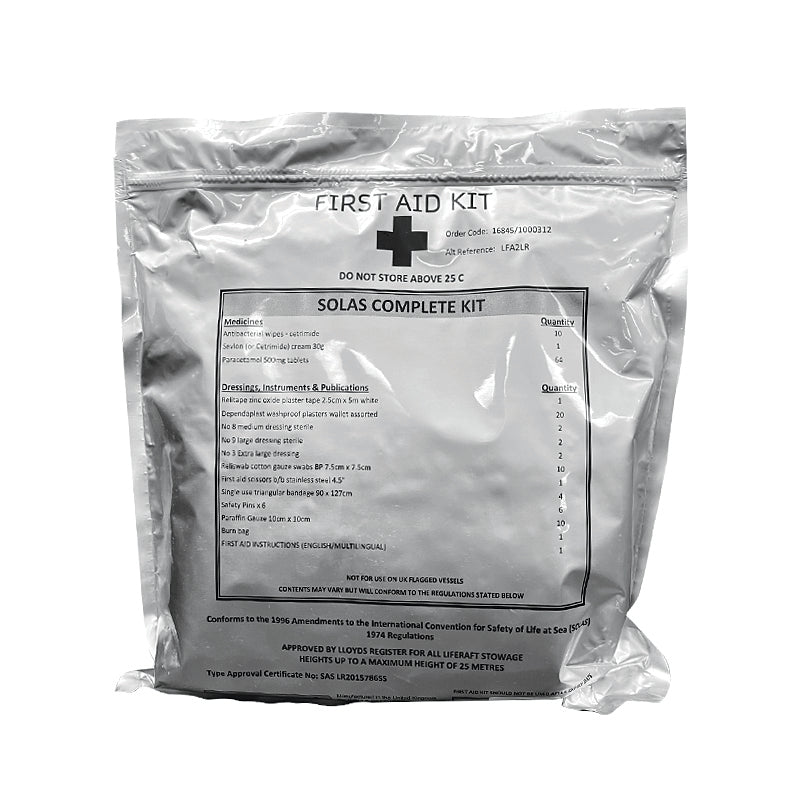 First Aid Kit - Solas Complete Kit – RussmillSafety.com