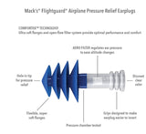 Flightguard® Ear Plug - 1-pair with Storage Case